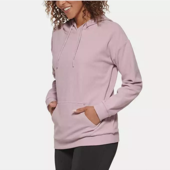 Marc New York Ladies' Cozy Hoodie - Color: Mauve  Size: Small. D - Picture 2 of 3
